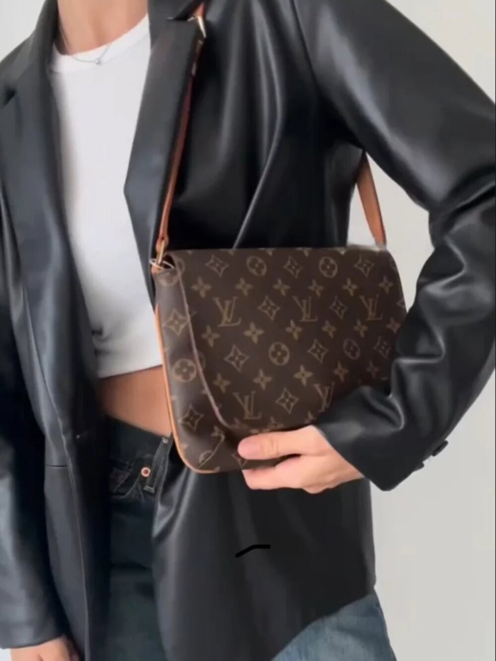 Louis Vuitton Monogram Tango Musette with Crossbody Strap